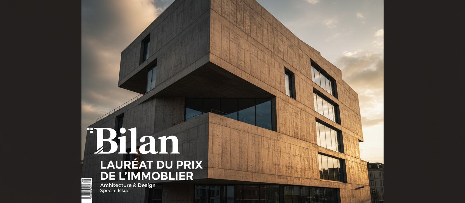 Lauréat du Prix de l'immobilier